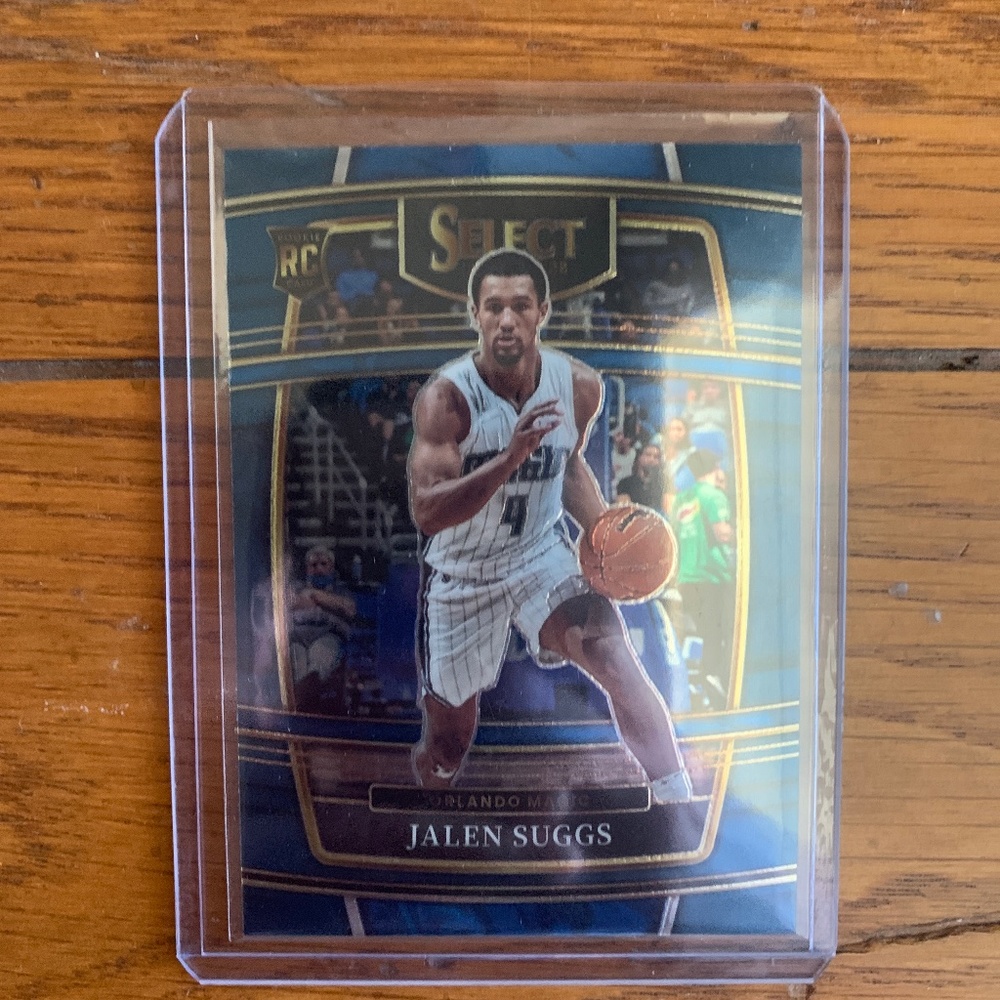 Jaylen Suggs rookie card panini select